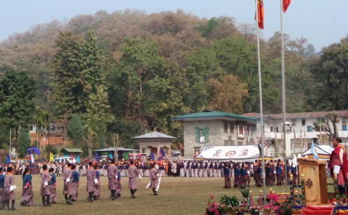 National Scouting Day Celebration at Samdrup Jongkhar