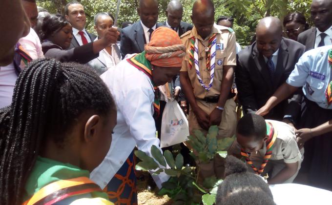 Zambia Scouts  celebrate Founder's Day in Style