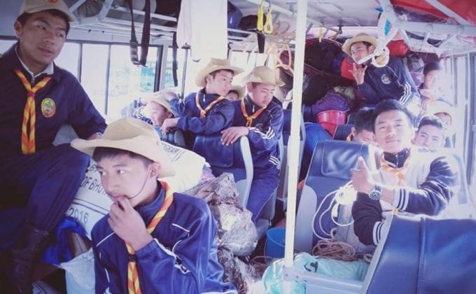 Camping at sha phangyel 