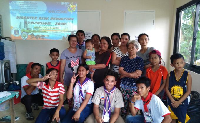 DISASTER RISK REDUCTION 2020 PROJECT OF MAIHS SENIOR SCOUT