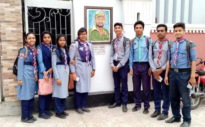 চিত্রা নদী পরিদর্শন ও স্থানীয়দের মধ্যে নদীর নাব্যতা রক্ষায় সচেতনতা বৃদ্ধি 