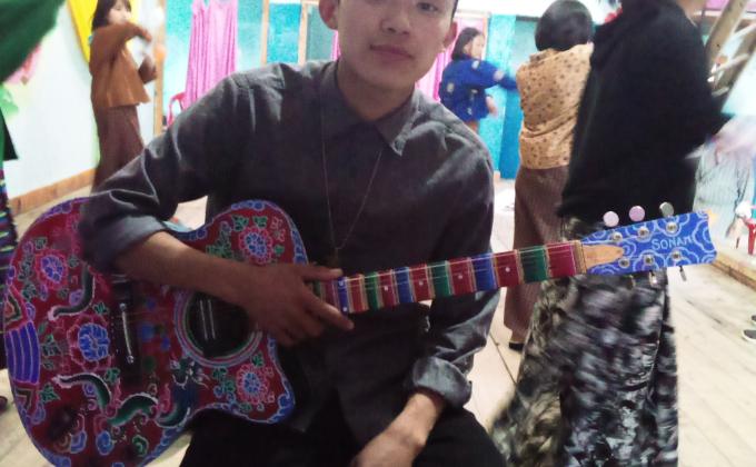 Preparation for the welcome show