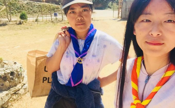 Scouts in action for sustainble community