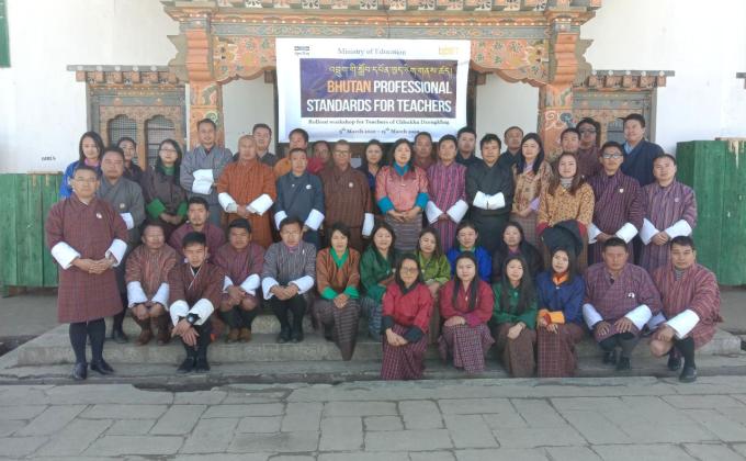 Orientation on bhutan professional  standards for teacher. 