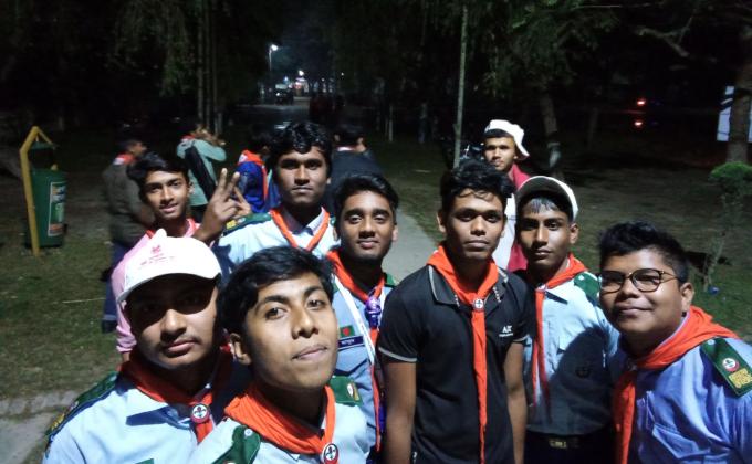 মুজিবর্ষ রোভার মুট ২০২০ মেহেরপুর জেলা রোভার 