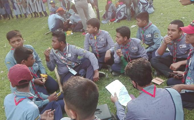 Doing report of hiking