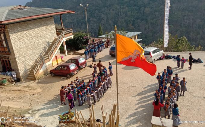 scouts training on drills 