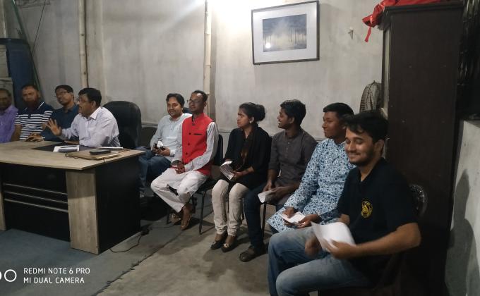 মাসিক সিনিয়র রোভার মেট মিটিং 