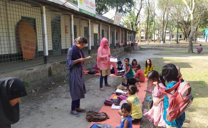 শিক্ষার আলো ঝড়িয়ে পড়ুক সবার মাঝে