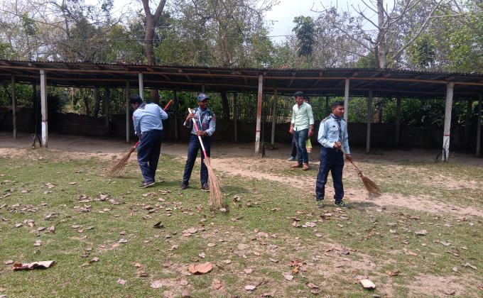 পরিষ্কার পরিছন্ন অভিযান ৩ রা মার্চ ২০২০ 