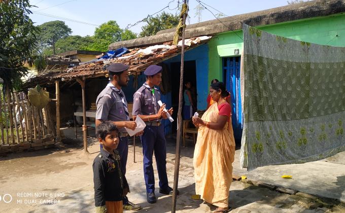 Door to door public awareness
