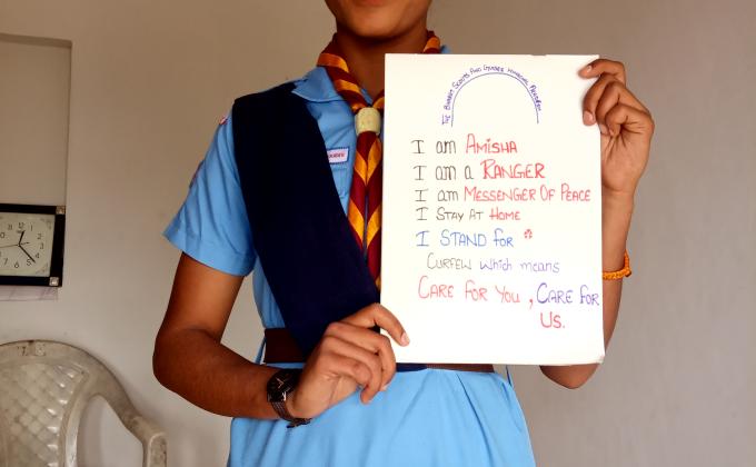 #Reachout    awareness about corona