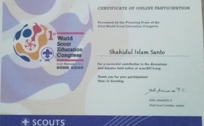 1st World Scout Education Congress -2013