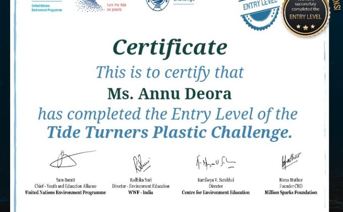 Environment and sustainablity(challenge-2#Plastic_Tide_Turners_Challenge)
