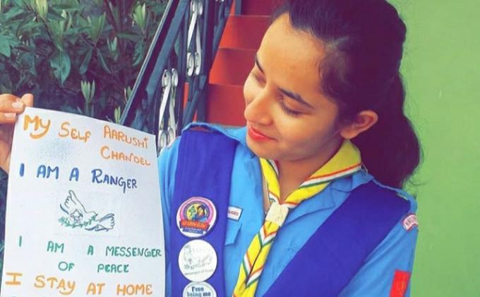 #Scoutsfightagainstcorona