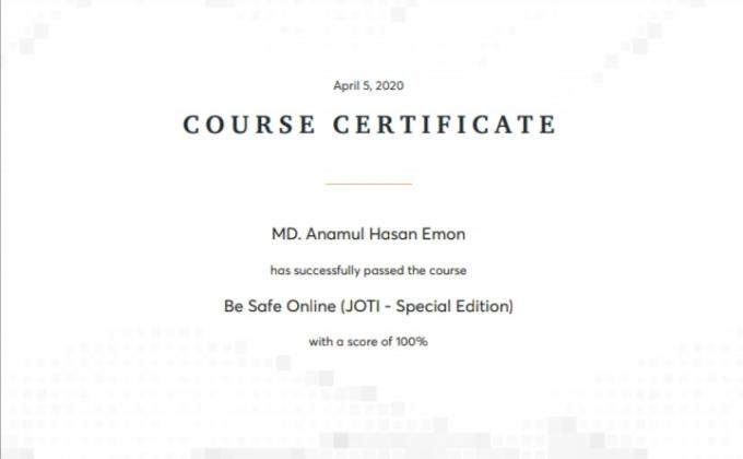 Be Safe Online ( Joti - Special Edition) 