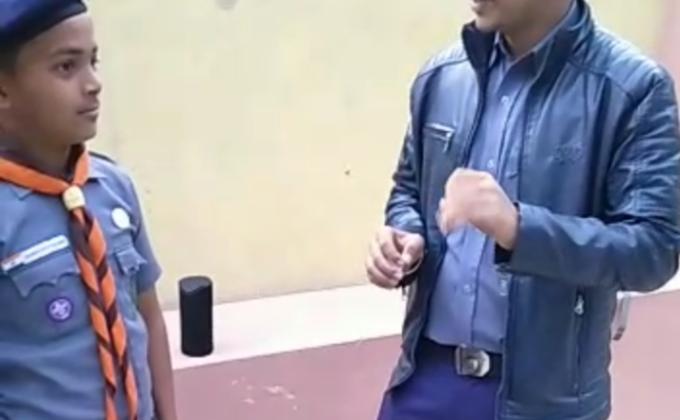 Starting a Awareness Champaign with Scouts of Gmsss Anni