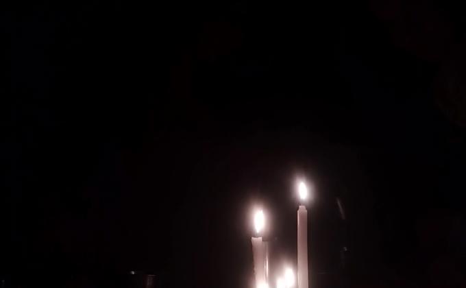 Earth Hour challenge 4 #dinner in the dark