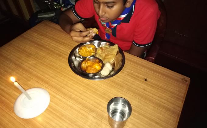 SANKALP- DINNER IN DARK CHALLENGE