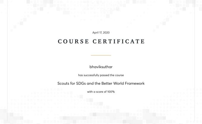 SDG E- Learning Course Projcet Sankalp