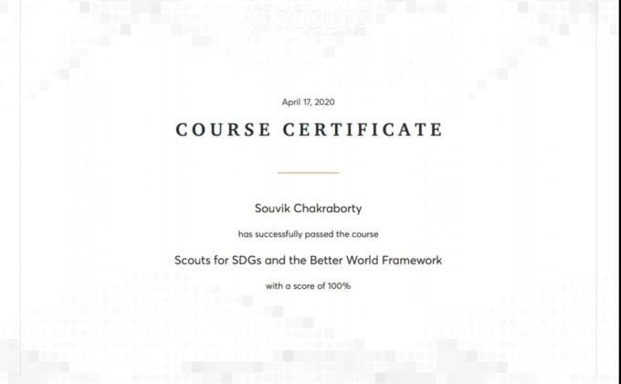 SANKLAP LEARNING SDG's AND BETTER WORLD FRAME WORK