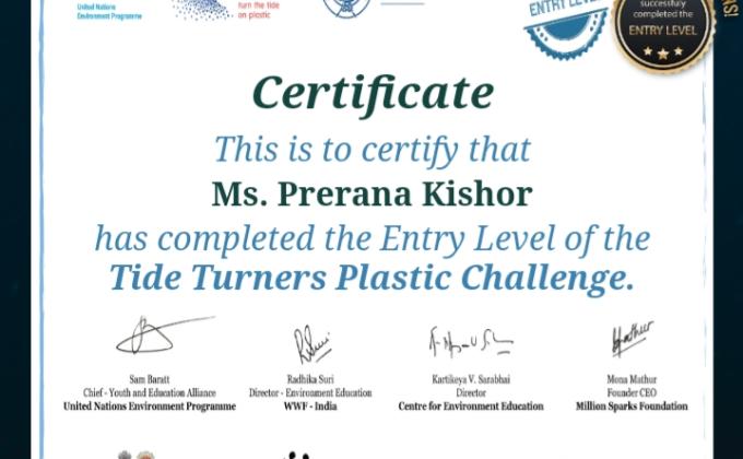 SANKALP TO CREATE A BETTER TOMMOROW#Plastic Tide Turner's Challenge