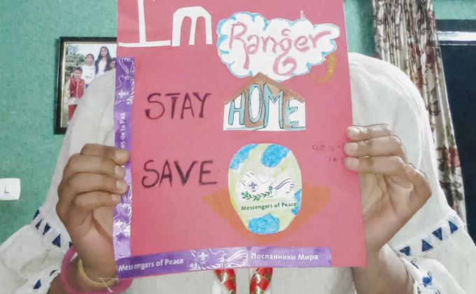 Awareness regarding corona by poster