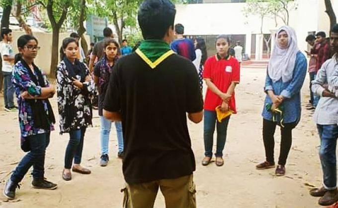 Samatat Scouts Troop meeting 
