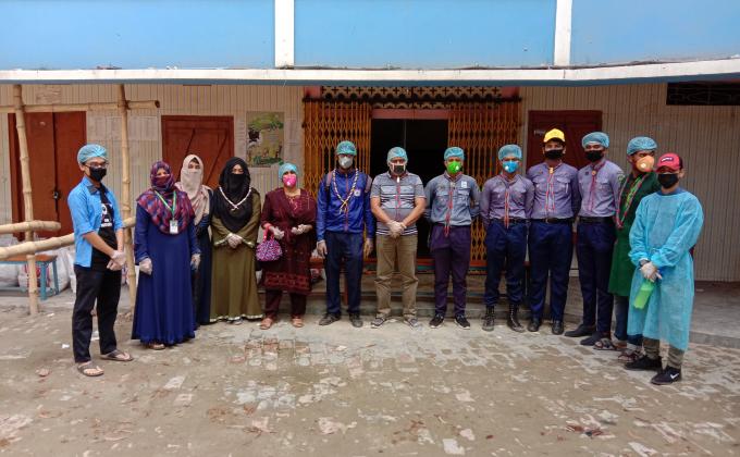 Food distribution ceremony