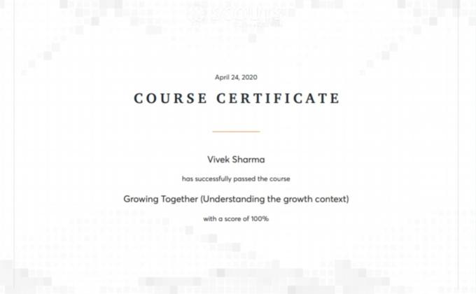 E Learning on Understanding the Growth Context of WOSM.