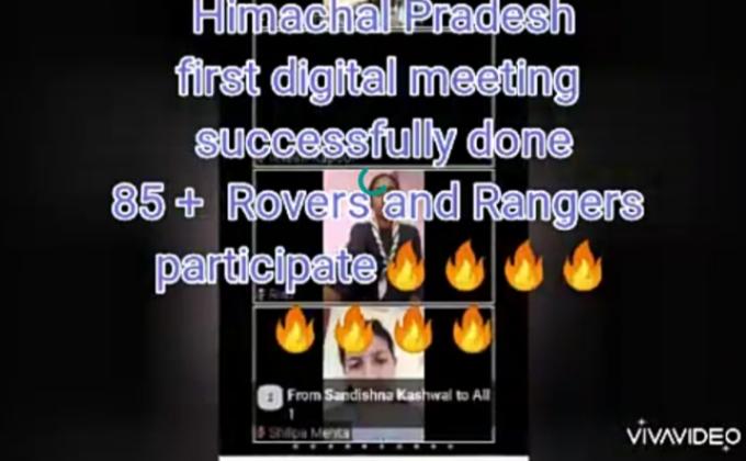 1st digital meeting of BSGHP