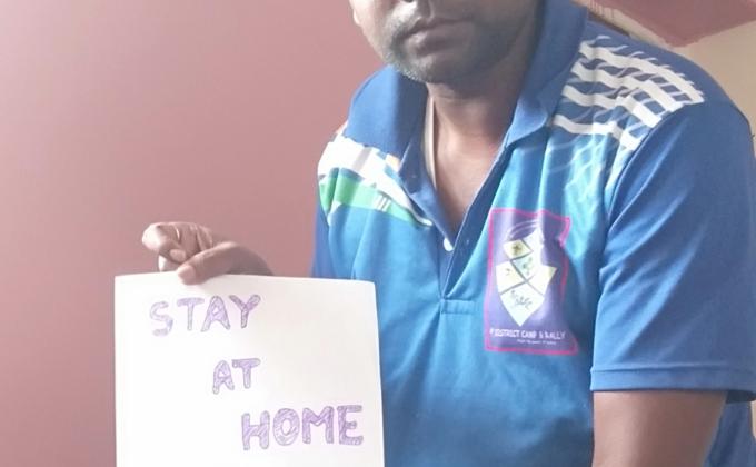 challenge 2- # stay at home