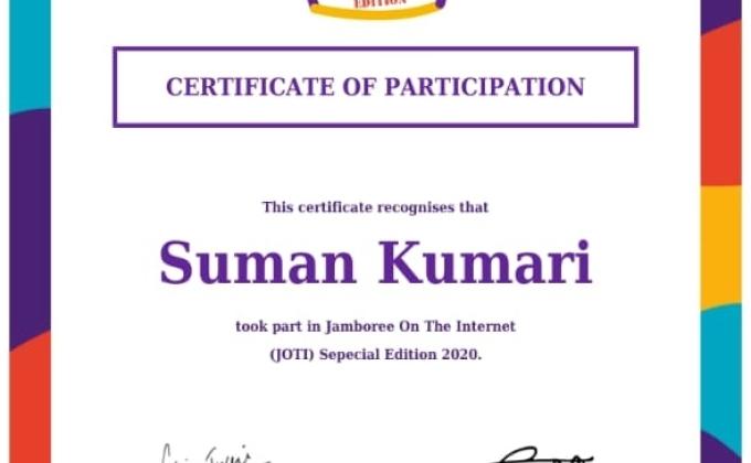 [D] Digital Scouting Guiding ➢ Challenge 1 – #Special JOTI, 3 – 5 April 2020