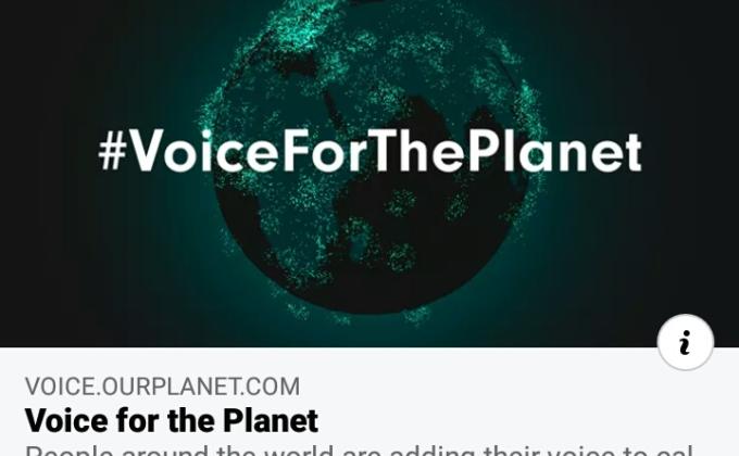 voice for the planet 