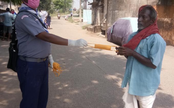MASK DISTRIBUTION 