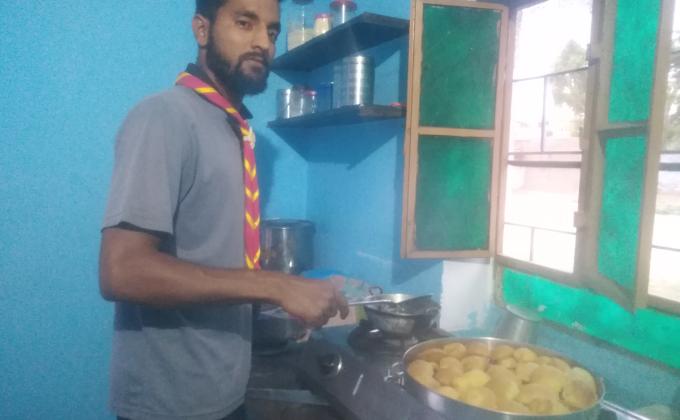 Sankalp project [C] challenge #Dinner in the dark 