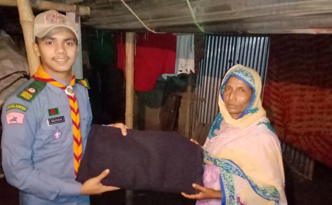 শীতবস্ত্র বিতরণ  