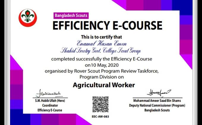 EFFICIENCY E-COURSE 