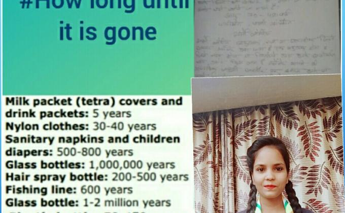 Environment and sustanibity #How long until it is gone