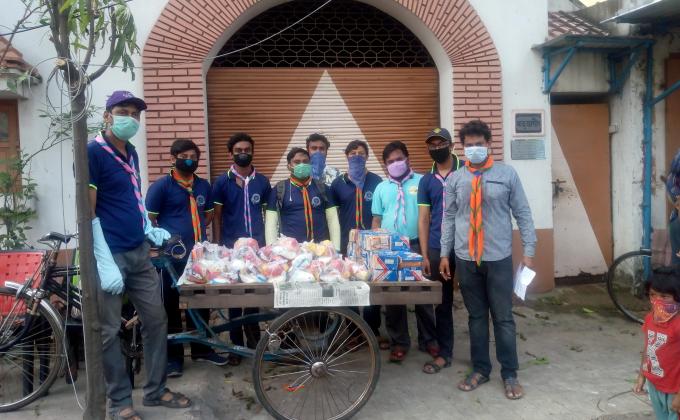 " FOOD  DISTRIBUTION " fot Needy Children