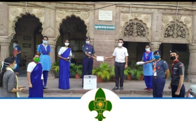 Puneet K Gujar.   "Sanitizer work with team" Rajasthan State BS&G,DHQ-Jodhpur,Rajasthan, India