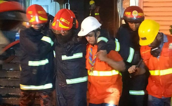 বনানী এফার টাওয়ার অগ্নকান্ডঃ 