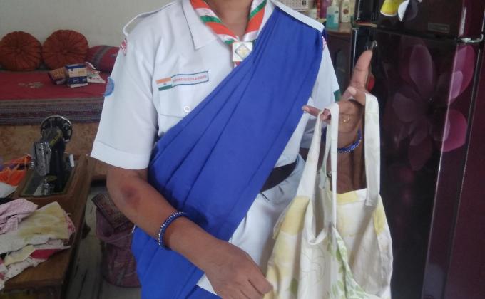 Kanta Sharma rajasthan rajya bhart scout & guide Jodhpur rajasthan India 