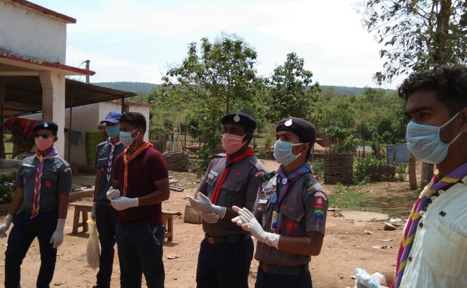 Awareness camping against Covid-19