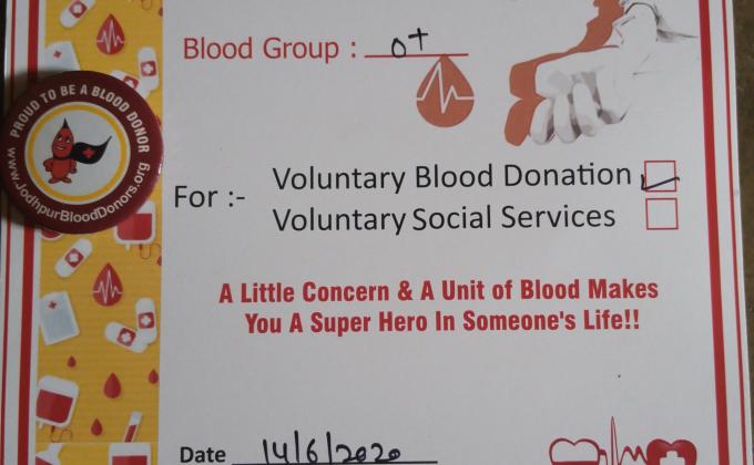 Every Blood Donor Is A life Saver "So Being a Life Saver"