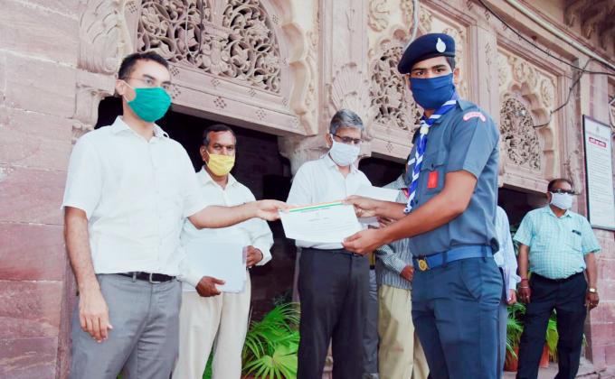 Achieve My Certificate by Jodhpur District Collector...