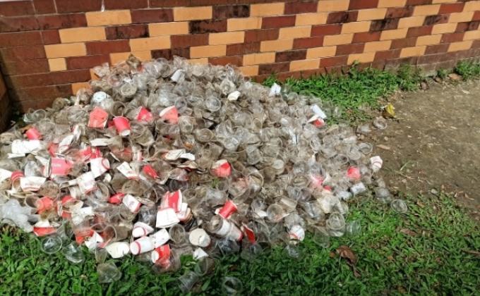 প্লাস্টিক বর্জ্য অপসারণ