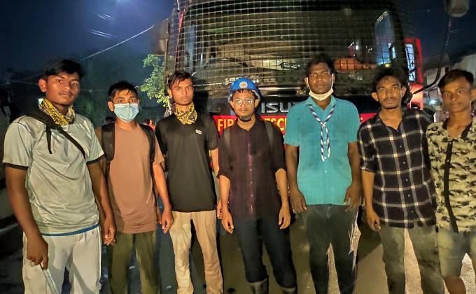 অগ্নিকান্ড মিরপুর ৩ নং বস্তি