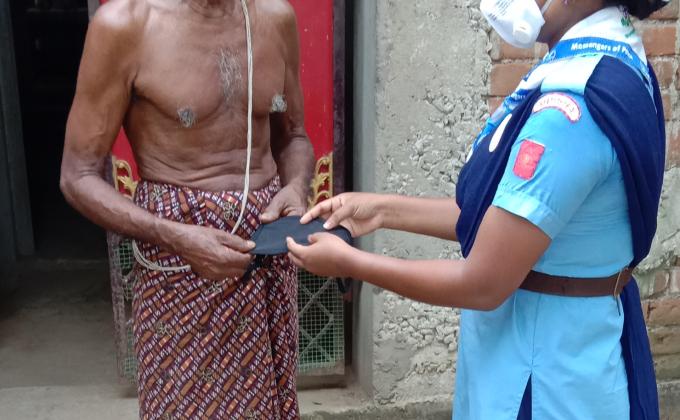 SCOUTING SUNRISE DAY GOOD TURN AT HOME