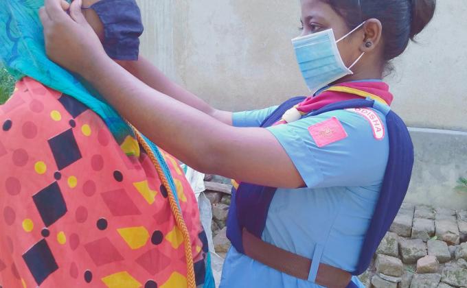 SCOUTING SUNRISE DAY GOOD TURN AT MY HOME